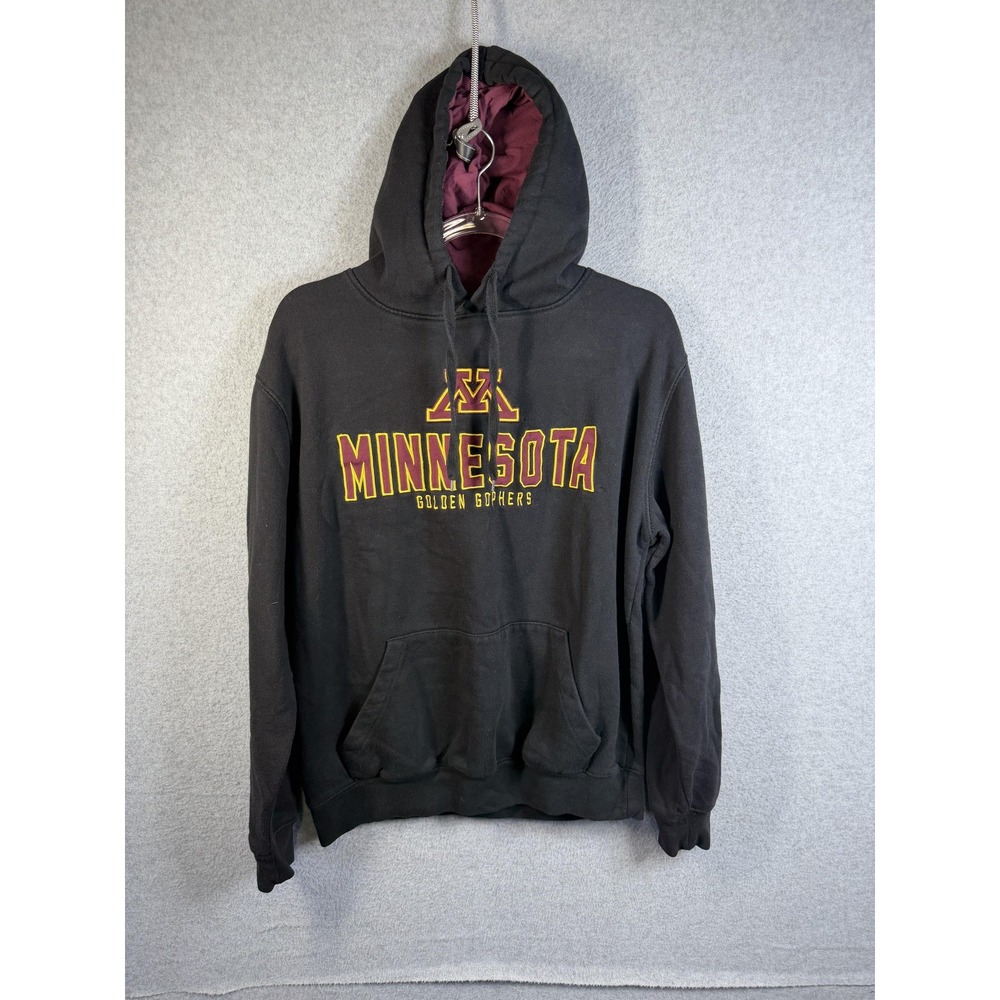 Minnesota Golden Gophers Hoodie Mens Medium Black NCAA College Stadium Athletics